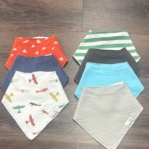 Copper Pearl Baby Bandana Bib Set